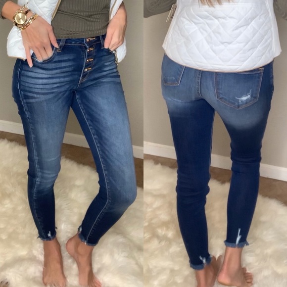 KanCan Denim - ‼️RESTOCK‼️Dark Wash Kancan Skinnies